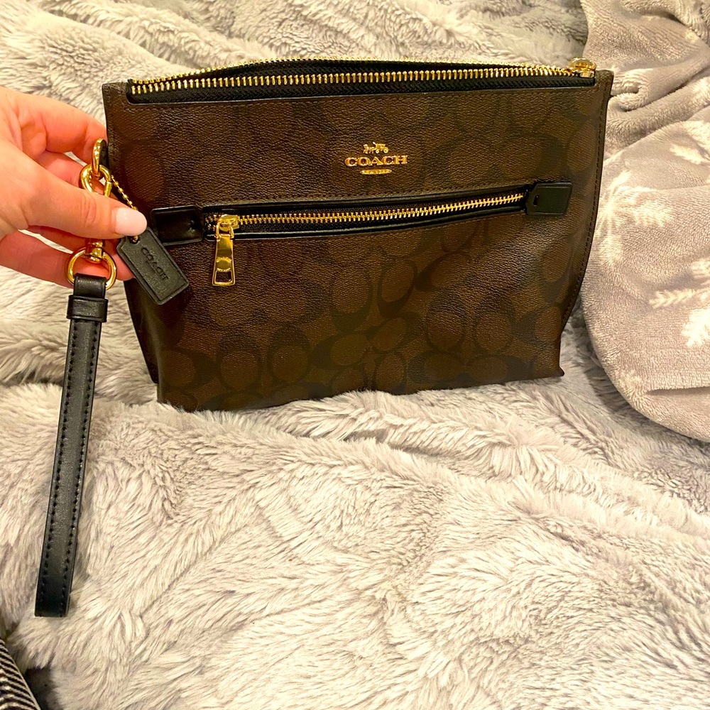 Authentic Coach Wristlet